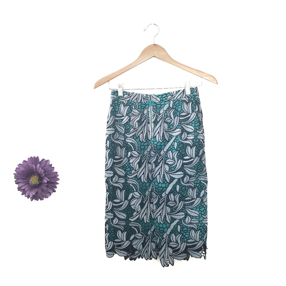 Anthropologie Maeve Tallulah Lace Skirt Size 0 NWT - Picture 7 of 16